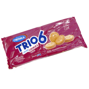 Galletas trio6 de fresa paquete x 12