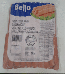 Salchichas de pollo y cerdo 3kg