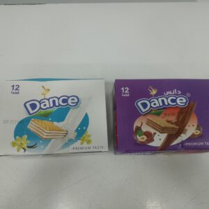 Sorbetos sabor crema de leche y chocolate caja 12 x12 /144