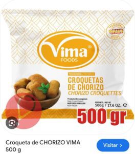 Croquetas de chorizo (500g)